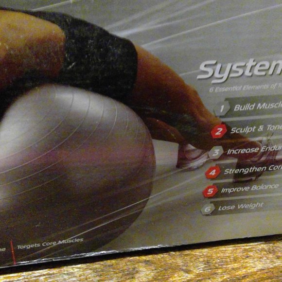 Body fit fitness ball and stability ring - Picture 3 of 9